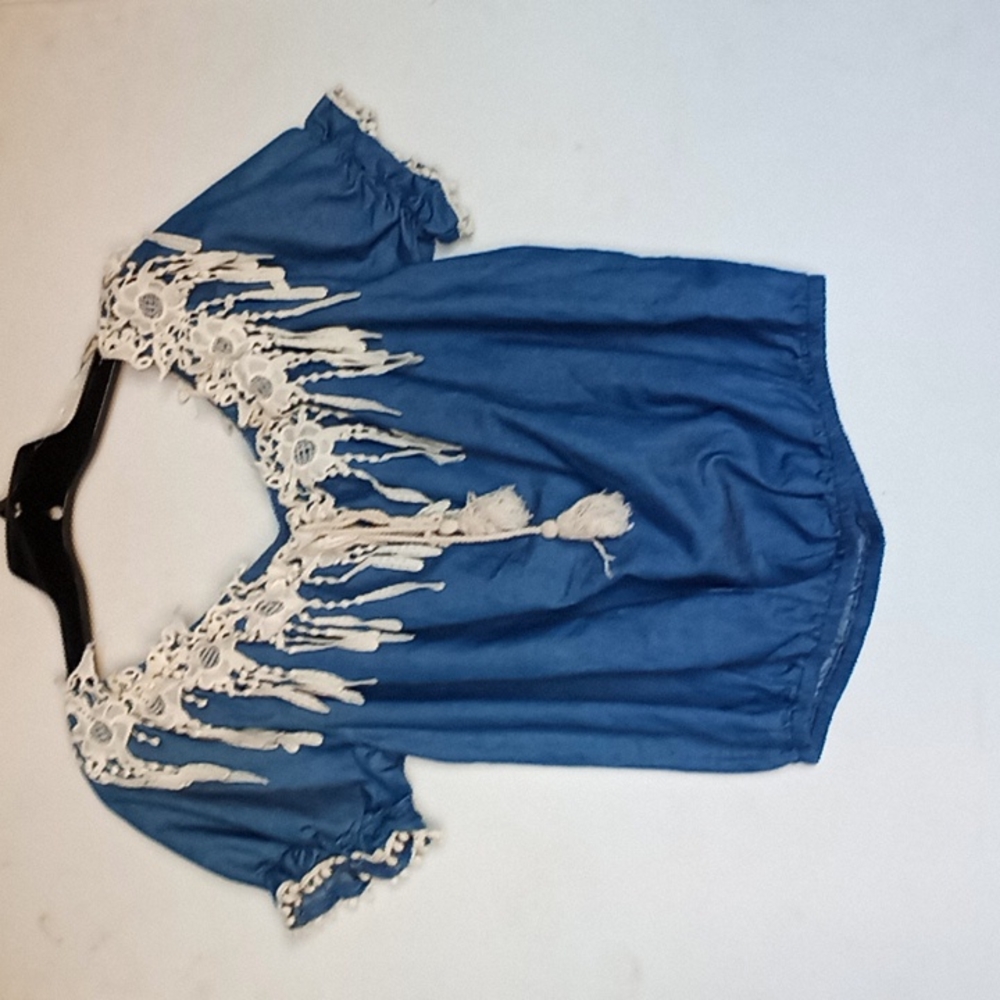 Jean blouse